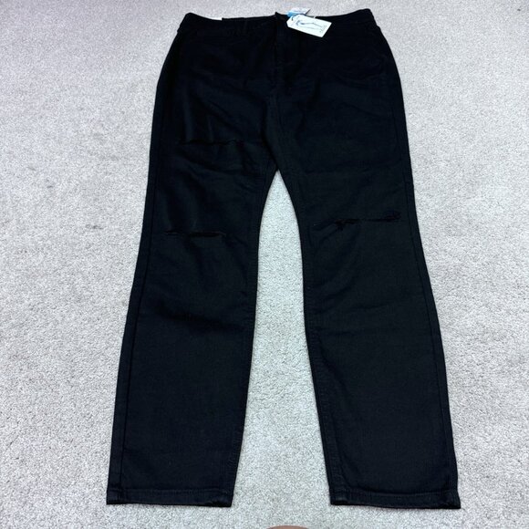 Cello Jeans High Rise Skinny Black Pockets Women’s Size 14 NWT - Picture 1 of 11